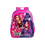 Mochila Escolar Juvenil Menina Rosa Costa Emilly Vick