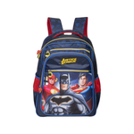 Mochila Liga Da Justiça Infantil Para Menino Escola Resistente Confortável Super-Heróis