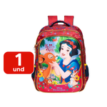 Mochila Feminina Branca De Neve Xeryus Infantil Para Escola Confortável