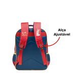 Mochila Feminina Branca De Neve Xeryus Infantil Para Escola Confortável