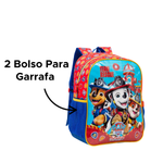 Mochila Patrulha Canina Infantil Juvenil para Escola