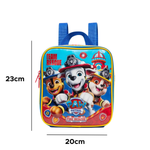 Kit Mochila + Lancheira + Estojo 3 Peças Patrulha Canina Infantil Escolar