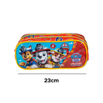 Kit Mochila + Lancheira + Estojo 3 Peças Patrulha Canina Infantil Escolar