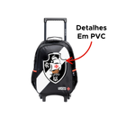 Mochila Com Rodas Vasco Infantil Juvenil Com Alça Retrátil