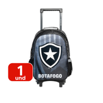Mala Com Rodas Botafogo Mochila Infantil Juvenil Com Alça Retrátil