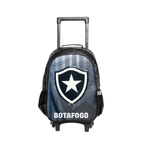 Mala Com Rodas Botafogo Mochila Infantil Juvenil Com Alça Retrátil