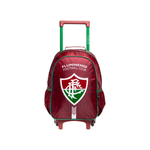 Mochila Com Rodas Fluminense Infantil Juvenil Material Escolar