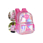 Mochila Bolsa Infantil Pink Para Escola Material Para Escola Resistente