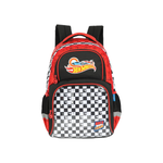 Mochila Infantil Hot Wheels De Costas Para Escola