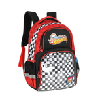Mochila Infantil Hot Wheels De Costas Para Escola