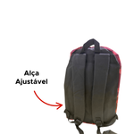 Mochila Casual Frutas Poliéster Convoy Feminina Material Escolar Universidade