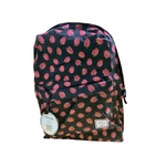 Mochila Casual Frutas Poliéster Convoy Feminina Material Escolar Universidade