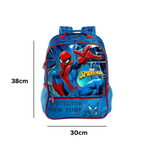 Mochila Infantil Homem Aranha Spider Grande Escolar Para Menino