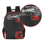 Kit Mochila Enaldinho com Estojo 3 Divisões Juvenil Escolar
