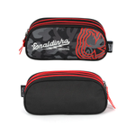 Kit Mochila Enaldinho com Estojo 3 Divisões Juvenil Escolar