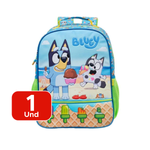 Mochila Infantil Bluey Material Escolar