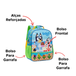 Mochila Infantil Bluey Material Escolar