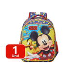 Mochila Mickey Personagem Infantil De Costas Material Escolar Resistente