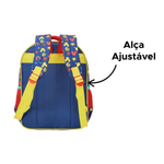 Mochila Mickey Personagem Infantil De Costas Material Escolar Resistente