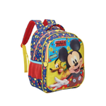 Mochila Mickey Personagem Infantil De Costas Material Escolar Resistente