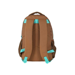 Mochila Escolar College Capivara Brownie Para Menino e Menina