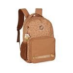 Mochila Escolar College Capivara Brownie Para Menino e Menina