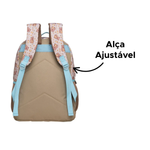 Mochila Capivara Brownie College De Costas Material Escolar