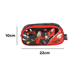 Kit Mochila Juvenil + Estojo Enaldinho Mochila De Costas Do Enaldinho Material Escolar