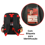 Kit Mochila Juvenil + Estojo Enaldinho Mochila De Costas Do Enaldinho Material Escolar
