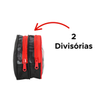 Kit Mochila Juvenil + Estojo Enaldinho Mochila De Costas Do Enaldinho Material Escolar