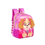 Mochila Patrulha Canina Personagem Skye Infantil Material Escolar