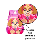 Mochila Patrulha Canina Personagem Skye Infantil Material Escolar