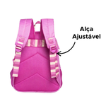 Mochila Patrulha Canina Personagem Skye Infantil Material Escolar