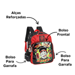Mochila Juvenil Enaldinho Mochila De Costas Do Enaldinho Material Escolar 70% Poliester