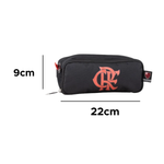 Estojo Duplo Flamengo Escolar Material Escolar Oficial