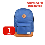 Mochila Casual Em Poliéster Material Escolar Juvenil Para Escola e Faculdade
