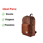 Mochila Oncinha Casual Poliéster Para Viagem Escolar Passeio Coreano