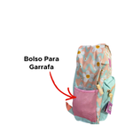 Mochila Flores Daisies 17 Polegadas Juvenil Poliéster Universidade