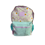 Mochila Flores Daisies 17 Polegadas Juvenil Poliéster Universidade