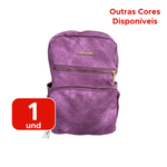 Mochila PU Feminina Rafaella 17” Escolar e Universidade