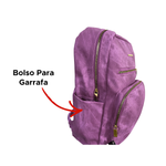 Mochila PU Feminina Rafaella 17” Escolar e Universidade