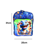 Mochila Infantil Escolar 31x24,5 Para Meninos E Meninas