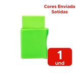 Borracha Com Capa Para Escola Escritorio Cores Sortido