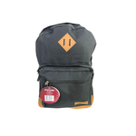Mochila Casual Preto e Marrom Em poliester Para Adulto Masculino e Feminino Viagens Passeio