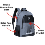 Mochila Esportiva Do BotafogoB05 Adulto Para Escola Viagens Passeios