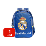 Mochila Do Real Madrid R16 Juvenil Para Escola Viagens Passeios