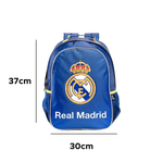 Mochila Do Real Madrid R16 Juvenil Para Escola Viagens Passeios