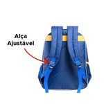 Mochila Do Real Madrid R16 Juvenil Para Escola Viagens Passeios