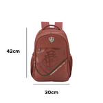 Mochila Fluminense B02 Esportiva Adulto Para Escola Viagens Passeios