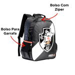 Mochila Do Vasco Juvenil Infantil Para Escola Viagens Passeios